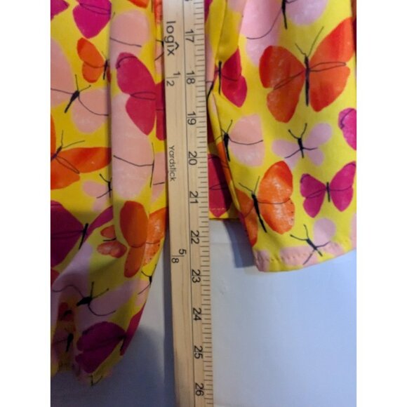 Mundefeis Women's Butterfly Long Sleeve Top Sz XL Cottagecore Pheasant Barbie - Picture 9 of 9